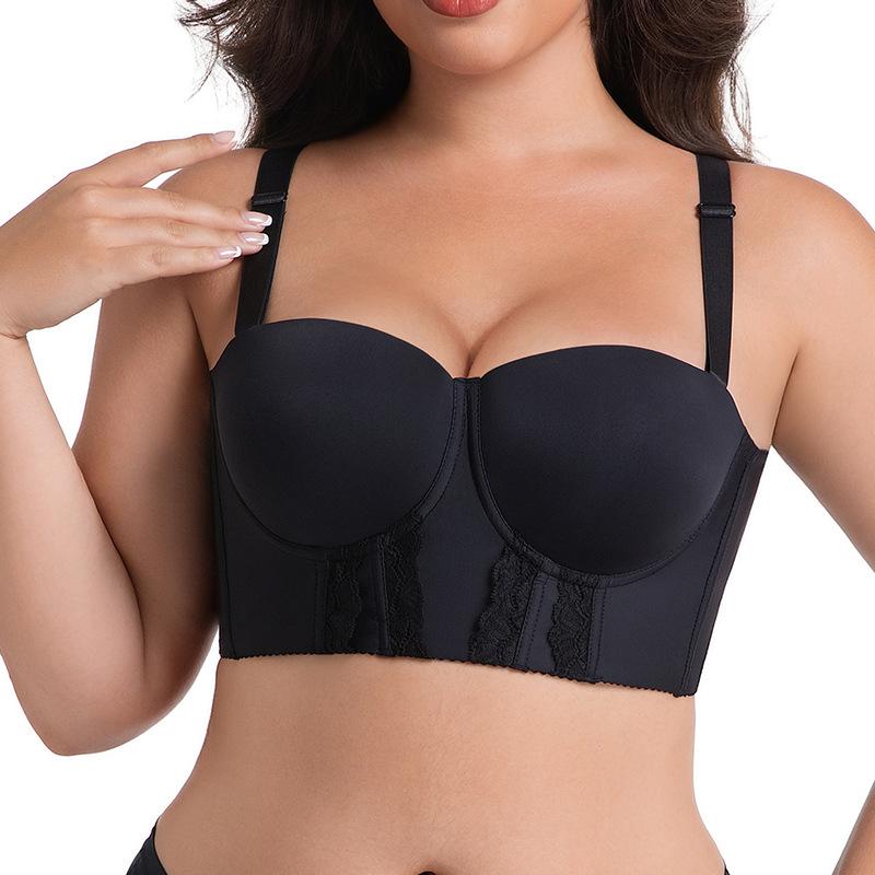 Bra European and American sizes seamless bra without steel ring underwear popular English label