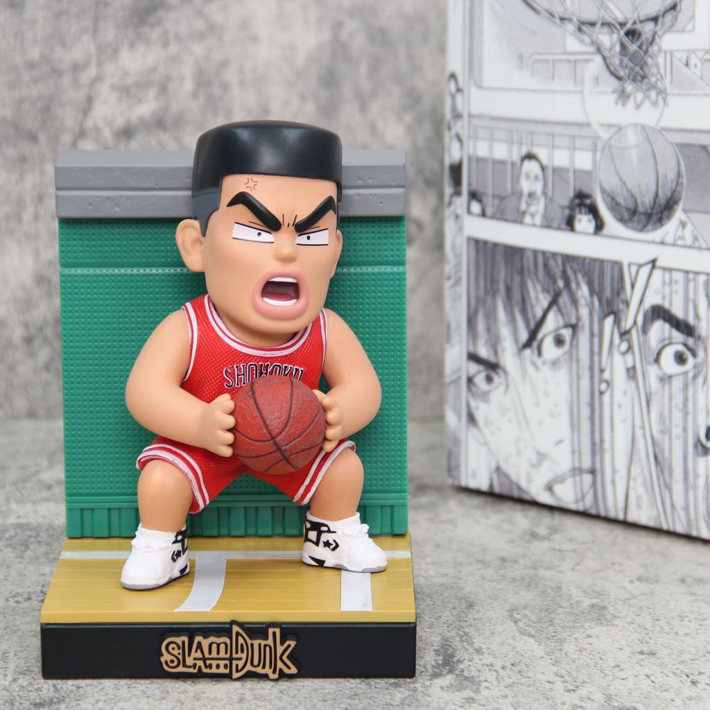 Gymnasium SLAM DUNK figure Q version Xiangbei five tigers cherry wood flower path Liuchuan maple animation blind box ornament gift