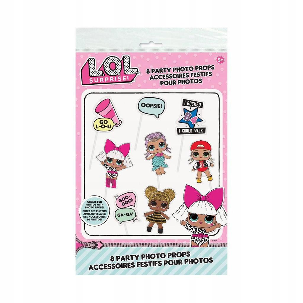 Lol Surprise Photo Props, 8 Pcs
