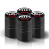 4 Stück Metall Auto Rad Reifen Ventil Kappe Schutzabdeckung für Audi Q3 Q4 Q5 Q6 Q7 B8 B6 C6 8p B7 C5 A3 A4 A5 A6 A7 A8 S3 S4 S5 S6