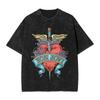 Washed T Shirt Bons Jovis Forever Tour 2026 Vintage T-Shirts Oversize  Streetwear Short Sleeve Printed Tops Tees for Men Women