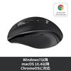 Logitech SEB-M705 Wireless Mouse - Unifying Receiver, 7 Buttons, High-Speed Scroll, Up To 36-Month Battery Life, Black