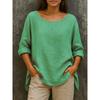 GMXIA Women's Fashion Casual Autumn Winter Long Sleeve O-Neck Blouses & Shirts