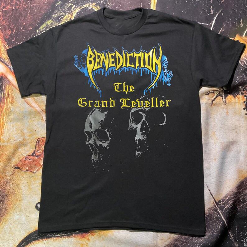 Benediction Rock Band Death Metal Blue Unisex T-Shirt All Size S To 5XL Unisex T-Shirt XXXL