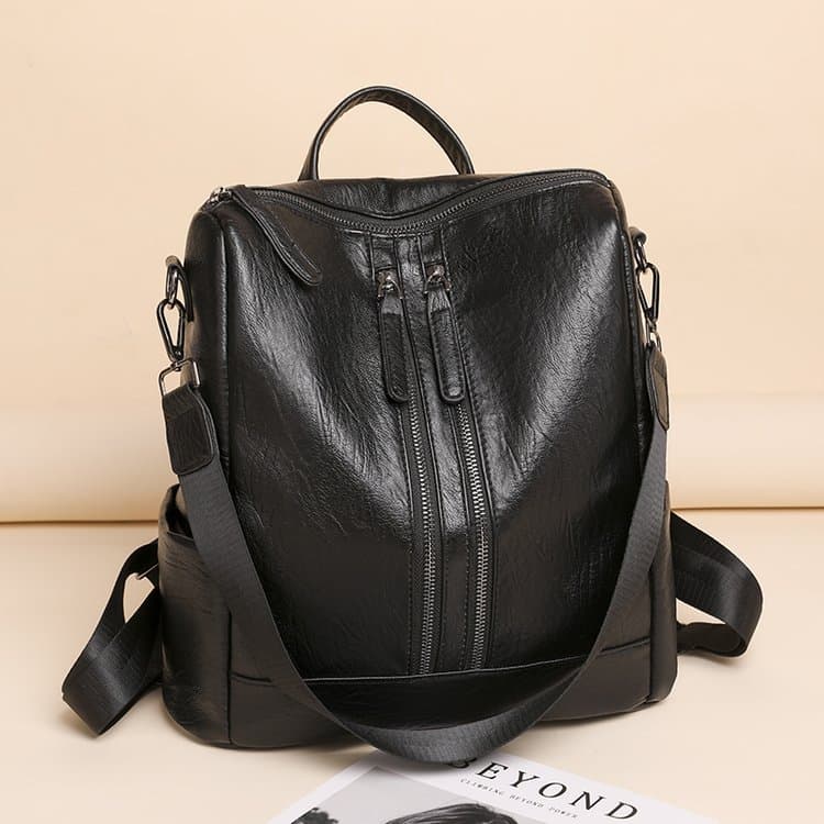 Женский повседневный рюкзак Многофункциональный рюкзак чёрный