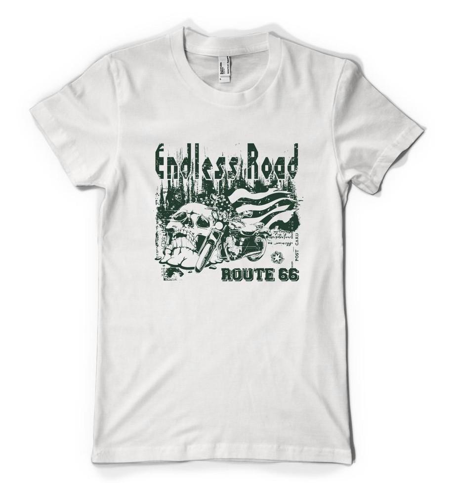 

Endless Road American Highway Route 66 Personalised Unisex Adult T Shirt XL
