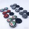 4Pcs Black Logo Wheel Center Cap Badge Hub Cover 50mm 56mm 60mm 6 Colors For 147 156 159 166 GTAM Mito