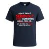 People should stop expecting premium graphic tshirt joke gift mens tee top