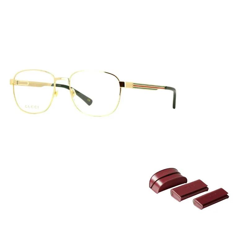 GUCCI Square Frame Glasses (Unisex) Prescription Glasses GG1225O 002