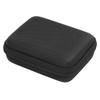 Guitar Pick Holder Case EVA Waterproof Picks Storage Bag for Capo Strings Shoulder StrapsBlack