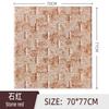 1pc/10pcs 3D Wall Panel Self Adhesive Foam Plastic Wall Sticker Peel Living Room Bedroom Marble Stickers TV Wallpaper Home Decor
