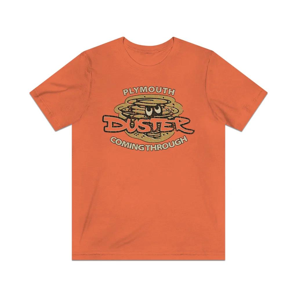 Plymouth Duster Coming Through 1970 Vintage Men s T shirt S