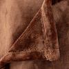 Couverture "Cuddly" 180 x 230 cm flanelle 550 g Atmosphera - Cuddly Marron -