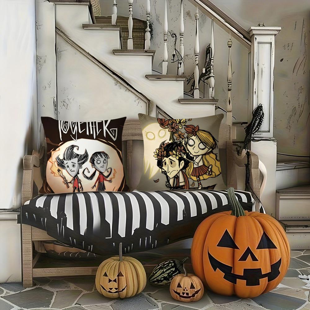 Hot-Game Dont Starve Art For Game Pillow Case Pattern Printed Pillowcase for Living Room Sofa Cushion Cover & Bedroom Decor