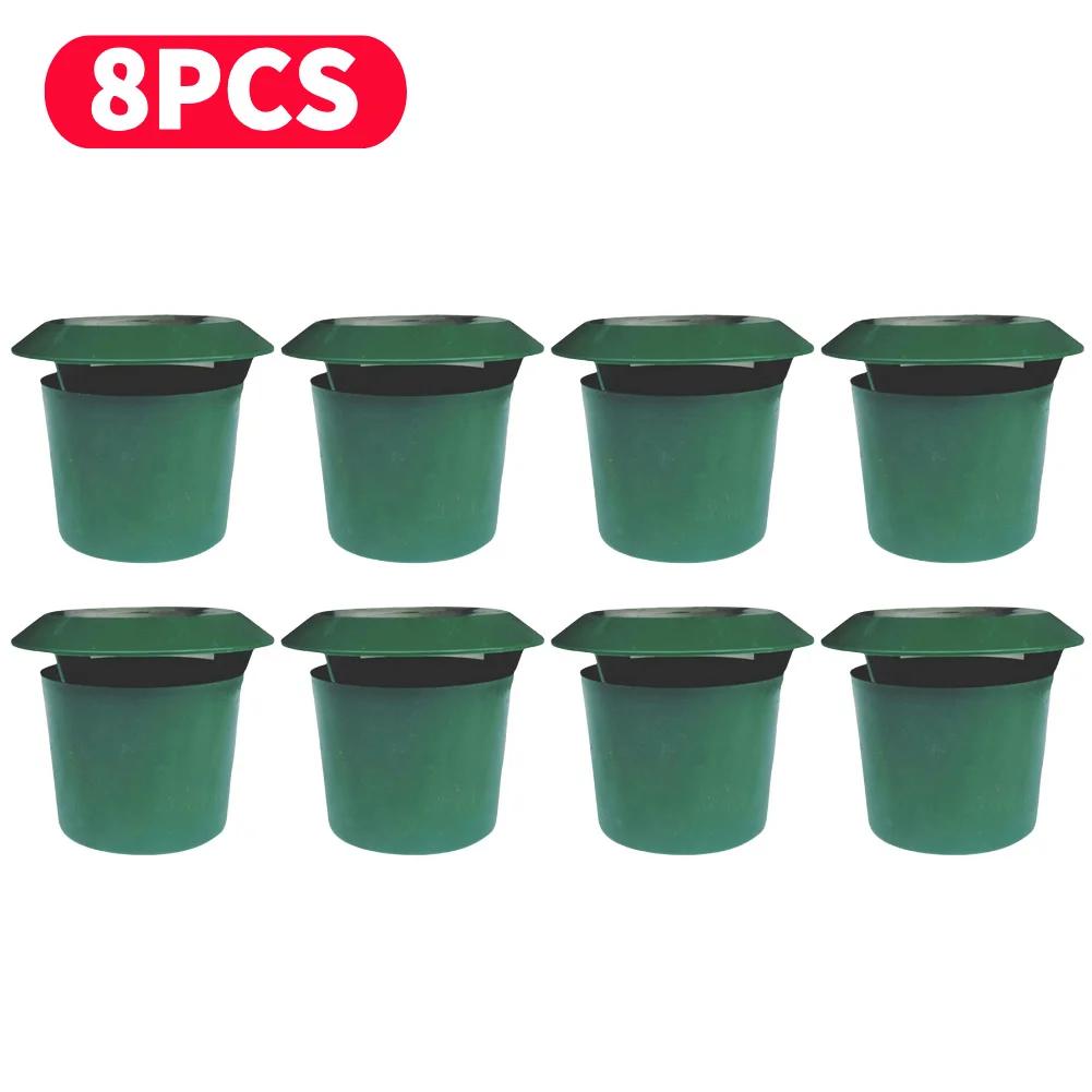 2-20Pcs Plastic Snail Trap Catcher Garden Slug Cage Eco-friendly Green Snail Cage Slug Pests Repeller Garden Farm Protectors