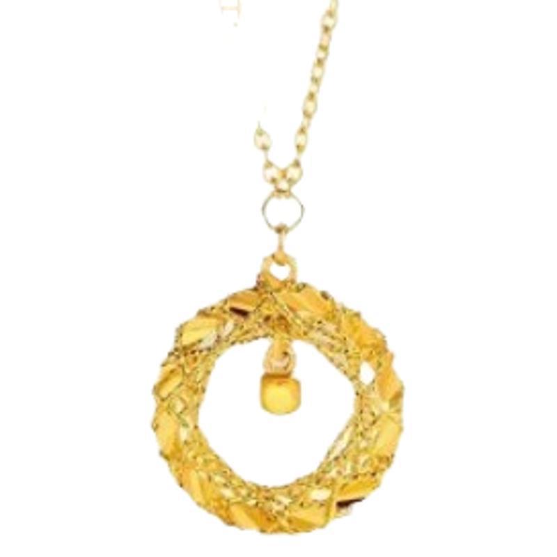 Korean Light Luxury Zircon Necklace: Gold-Plated, Exquisite Clavicle Chain for Women