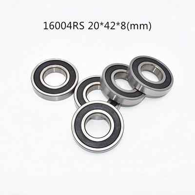 16004RS 20*42*8(mm) Rubber Sealing Type Chrome Steel  1Piece Bearings