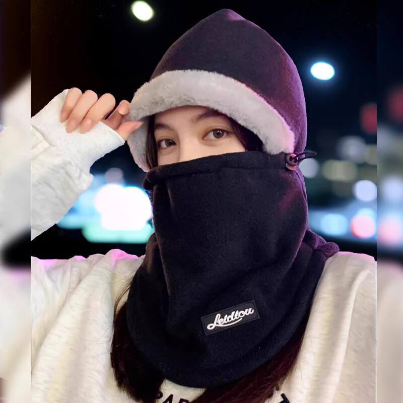 Women s Winter Fleece-Lined Cycling Balaclava Trapper Hat One Size