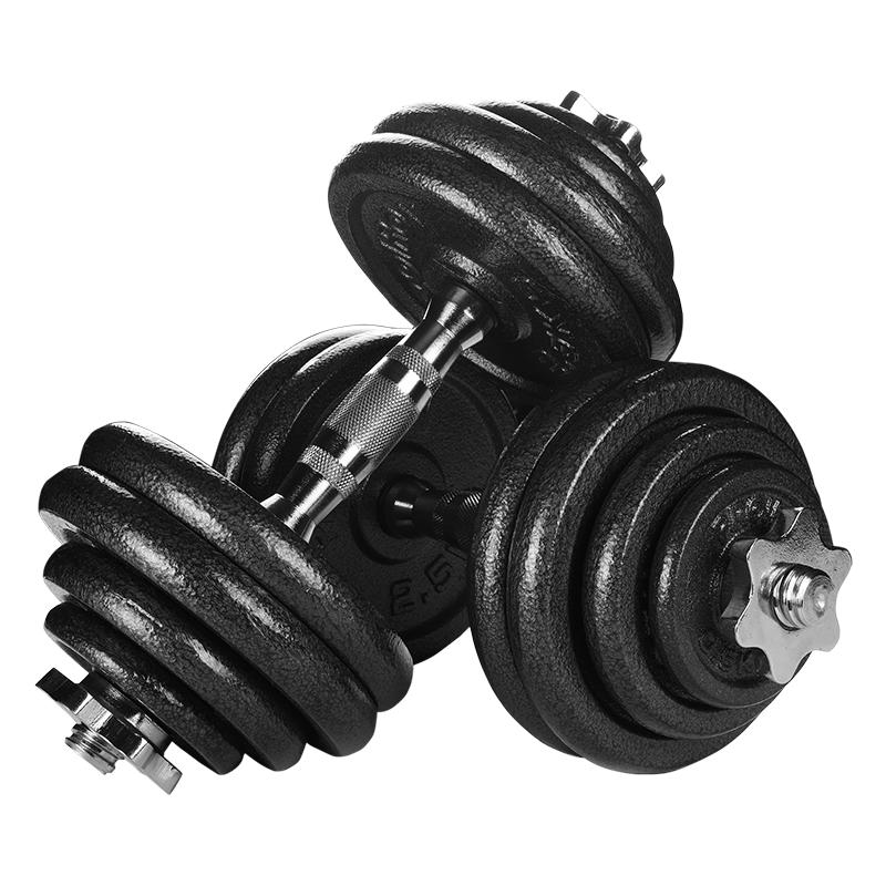 PROIRON Ayarlanabilir Dökme Demir Dambıl ve Barbell Seti