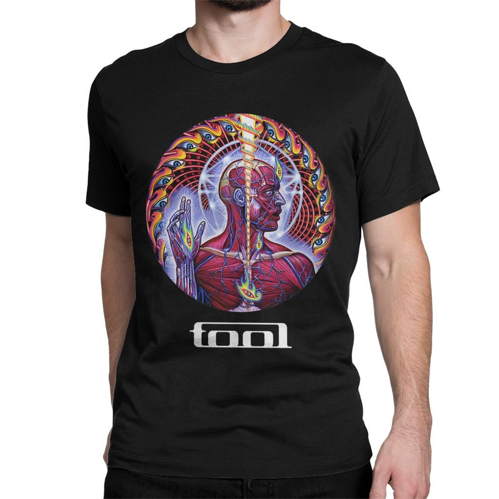 Men Women's Lateralus Heavy Metal Music Enima T Shirts Tool Band Cotton Tops  Short Sleeve Tee Shirt Graphic Printed T-Shirts