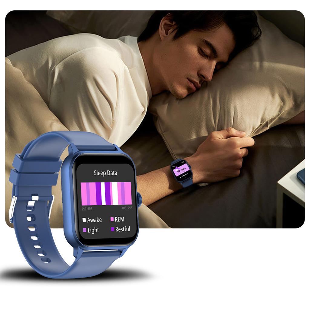 ZW36A 1.83-inch Touch Screen Smart Watch with Encoder Dafit App Health Monitoring Waterproof Sports Watch