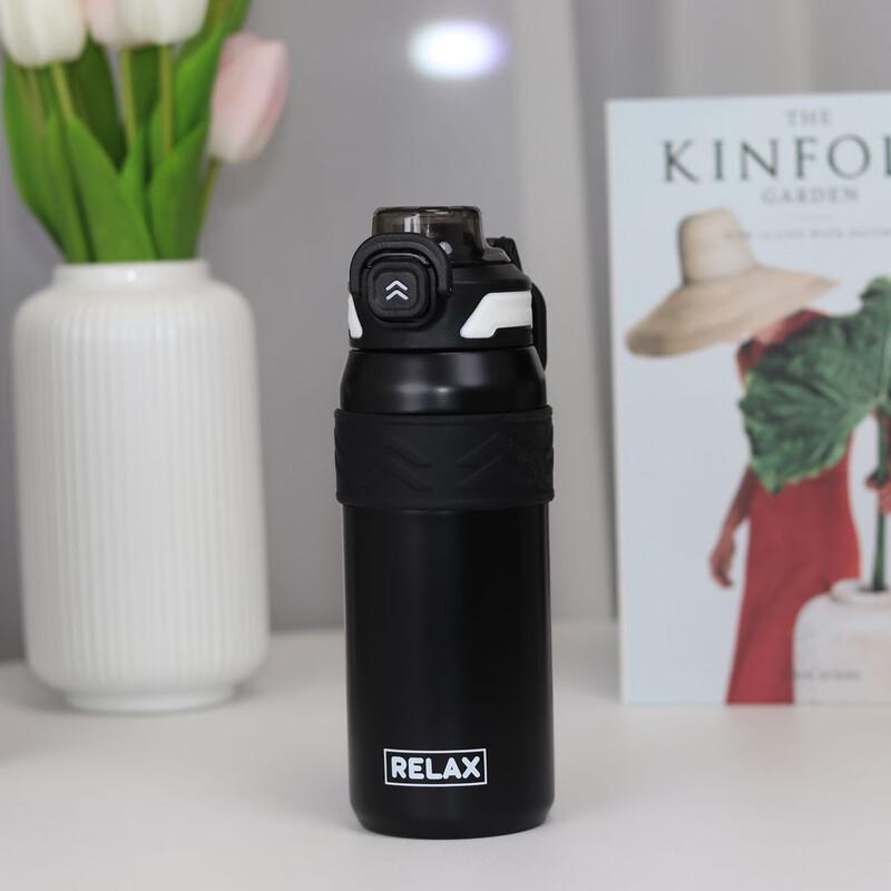 Portable Outdoor Insulated Water Bottle with Handle