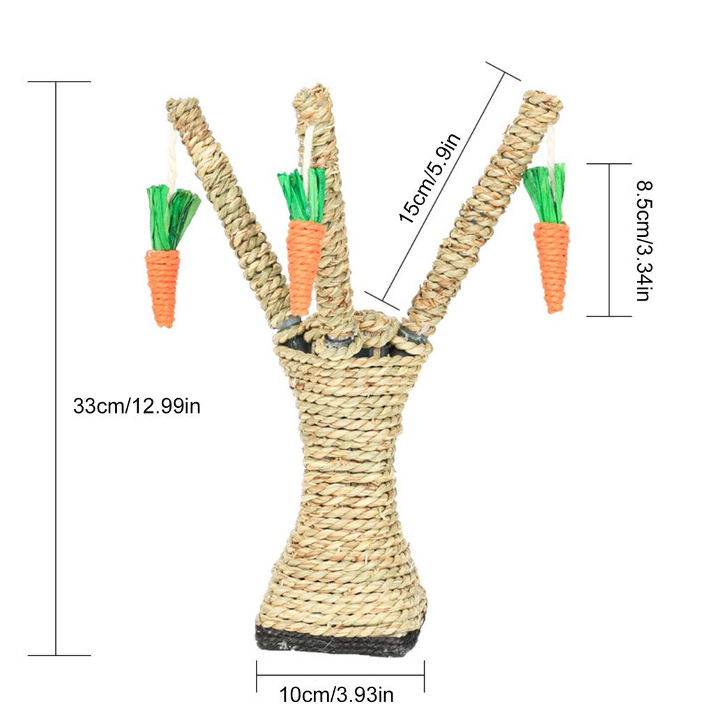 Pet Supplies Cat Toys Fun Chewable Carrot Toys Fun Cat Standing Cat Jump Table