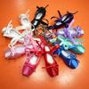 Lovely Ballet Shoe Keyring Stylish Pendant Keychains Ballet Shoe Keyrings