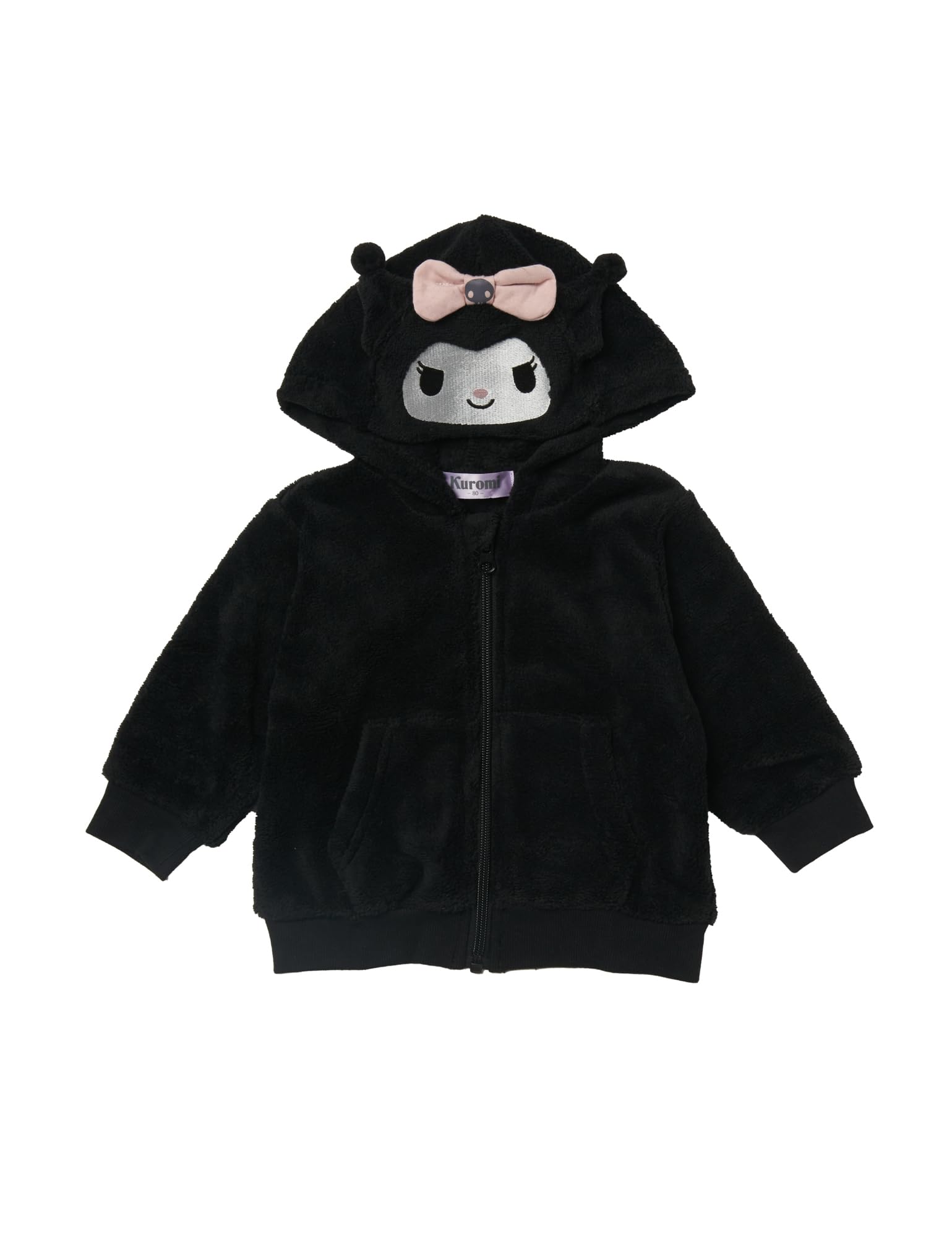 

Zip Parka Fleece Baby Black [Sanrio]