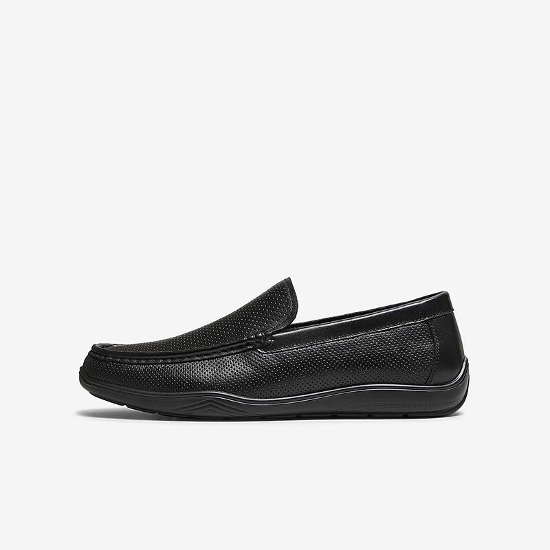 Baishitu Men s Business Casual Leather Loafers 40 чёрный