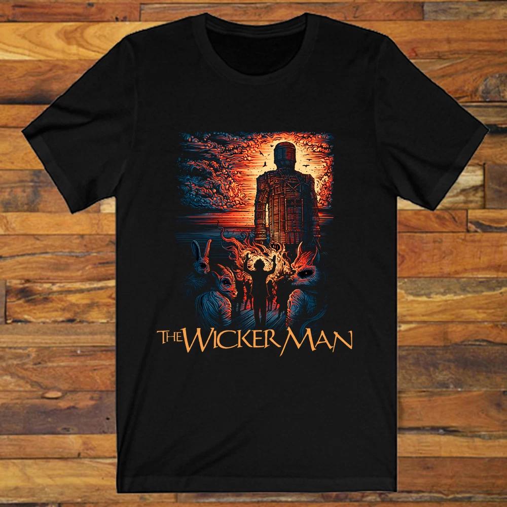 The Wicker Man Movie Poster Men s Black S-3XL XL