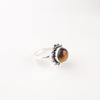 Yellow Tiger's Eye Gemstone 925 Sterling Silver Jewelry Handmade Wedding Ring RR-7-52