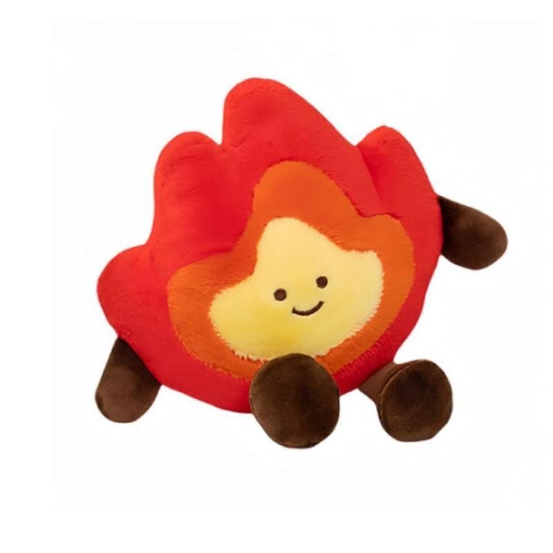 

Flame Jellycat Smiling Character Plush Toy With Embroidery Design For Gift Kids