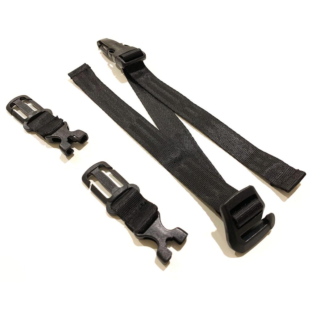 [MONS] Ooe Slash Bag X-PAC™ SACOCHE (Svart kamuflasje)