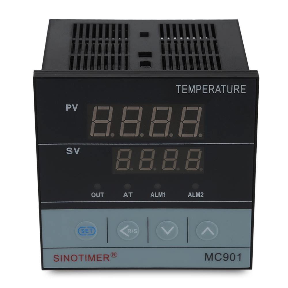 Thermostat KKmoon R/égulateur de Temp/érature Affichage de Temp/érature Haute et Basse du Thermom/ètre de Contr/ôleur de Temp/érature de Thermostat Intelligent de Digital