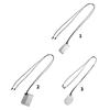 Fashionable Comb Pendant Necklace for Styling Fringe Portable Sturdy Steel Jewelry Accessory for Women Ladies Daily Use