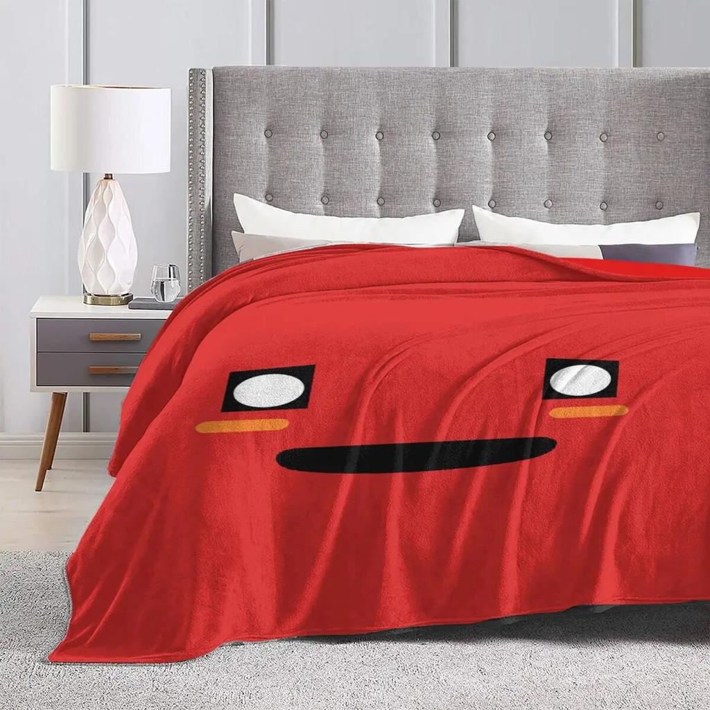 Drăguț Miata Face pătură de flanel calitate super moale amuzant desene animate lenjerie de pat pentru mașină aruncă iarnă picnic canapea scaun nou cuvertură de pat