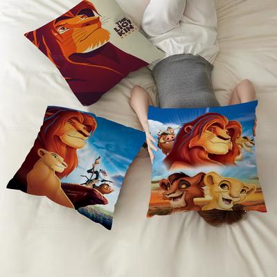 T-the L-lion-Kings Cushion Cover 30x50 Polyester Sofa Cushions Decorative Throw Pillows Home Decoration Pillowcover