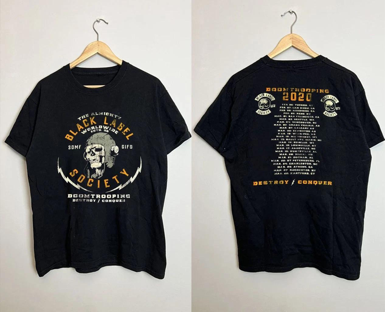 New Black Label Society 2020 Gift For Fans Unisex S-5XL Shirt XL