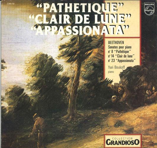 

LP Record YURI BOUKOFF Beethoven Sonate Pour Piano No23 Ap 6570119 PHILIPS 1960 France Classical Used