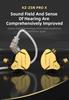 KZ ZSN Pro X IEM Buzz HiFi KZ Wired Earphones with Hybrid Dual 1ba and 1dd Compact and Compatible with Music and Detachable Cable with In-Ear
