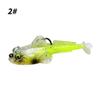 10g Sleeper Goby Soft Fishing Lure Flexible Silicone Jig Wobbler Bait for Professional Angler Saltwater Bass Fishing