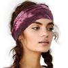Gradient Hair Bands Women Elastic Yoga Head Band Bohemian Yoga Sports Wide Headbands Turban Hair Hoop Headwrap Hair Accessories