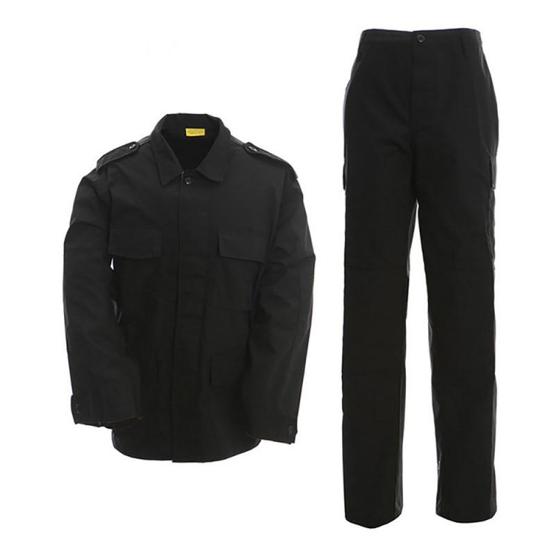 Set Uniforme Tattica BDU Mimetica da Uomo Maglia da Combattimento Pantaloni Stile Militare per Esterno Escursionismo Campeggio Allenamento