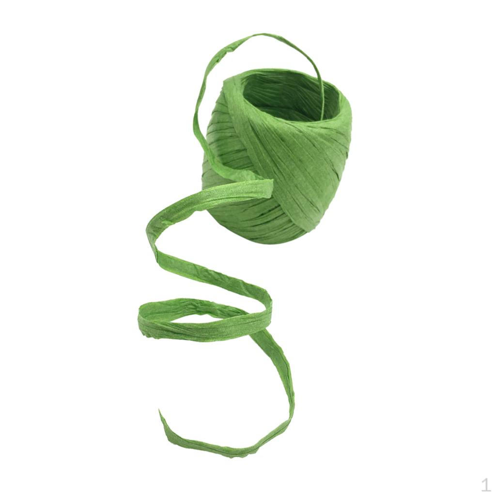 1 Meters Multiple Raffia Paper Ribbon String Holiday Decorative Cord