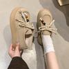 Fashion 2025 Designer Shoes for Woman Footwear Autumn Soft Loafers with Fur Slip-on Dress Fall Slip on Moccasin Floc Zapatillas De Mujer