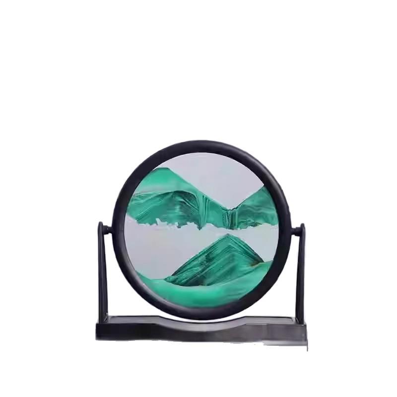 3D Quicksand Hourglass Art Decor for Living Room or Office - Creative Landscape Design