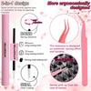 144 Stück 5D Cluster Wimpern Kit Gemischt 10-16mm D-Schwung Flauschiges DIY Wimpernverlängerungs-Set mit Kleber, Versiegelung und Pinzette
