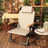 Outdoor Recliner: Dual-Use Chair for Sitting or Lying, Ideal for Leisure, Fishing, and Courtyard Relaxation