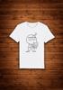 A Lot of Middle Fingers Hate People / T-shirt Unique Design Street Wear Art Urban Graphic Tees Top